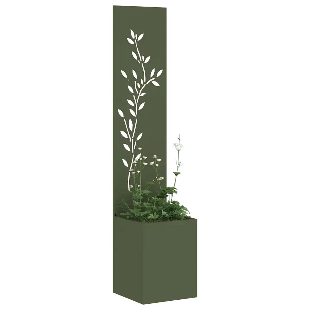 Schermo per privacy in giardino Oliver verde 32 x 32 x 150 cm CFW6228311