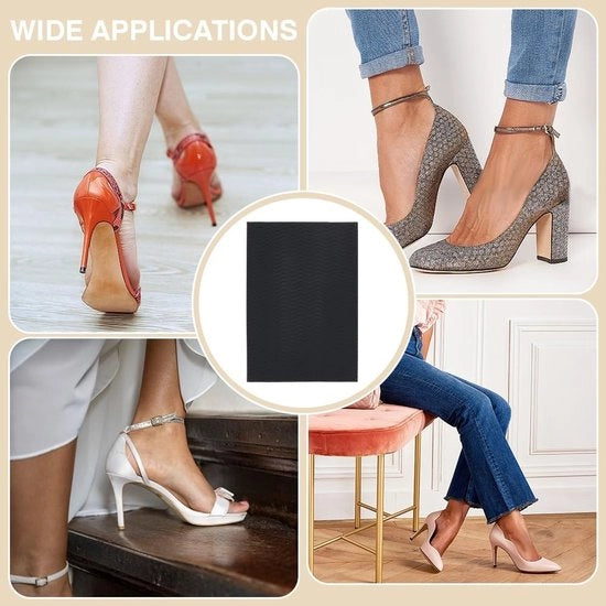 Antislip Pads per 6 pezzi - Protezioni per tacchi alti - Protezioni per stivali - Pads per zoccoli - Protezioni per calzature - Pads anti-slip - Materiale duraturo - 6 pezzi