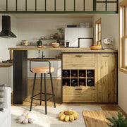 Tavolo allungabile da cucina e soggiorno - Xylo - 138x39x105 cm, estendibile fino a 220 cm