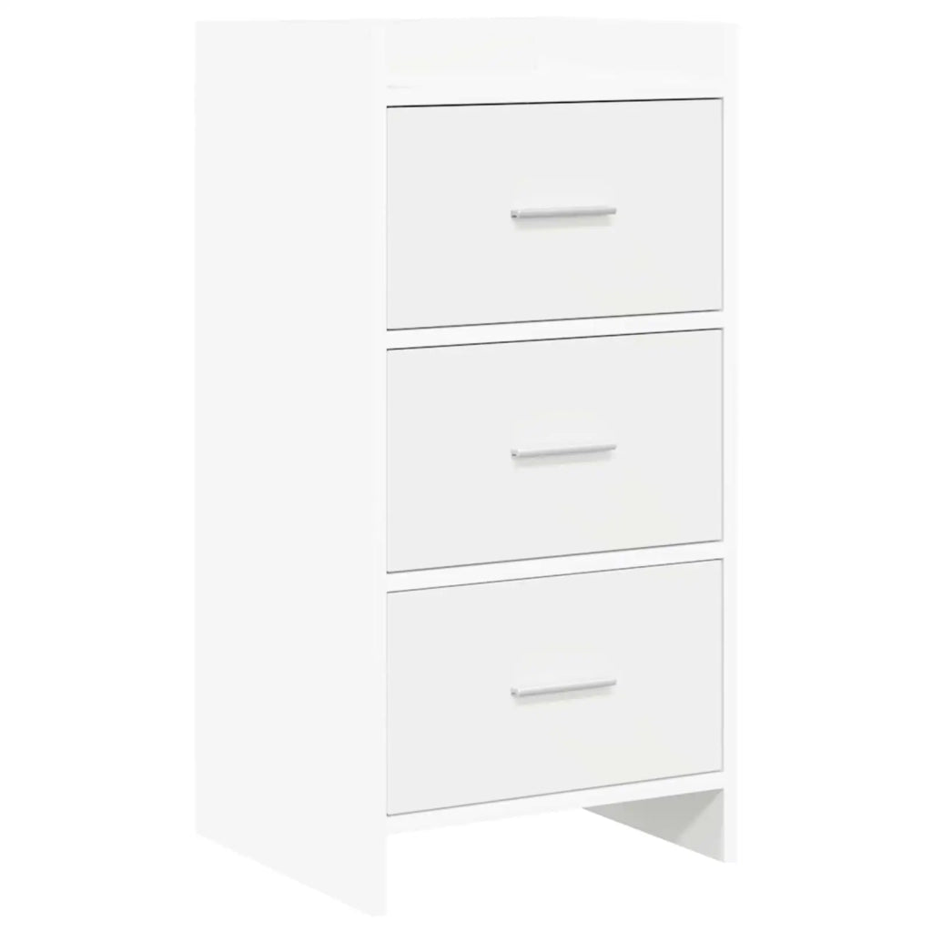 Credenza Bianco 40 x 36 x 80 cm Legno ingegnerizzato 8011059