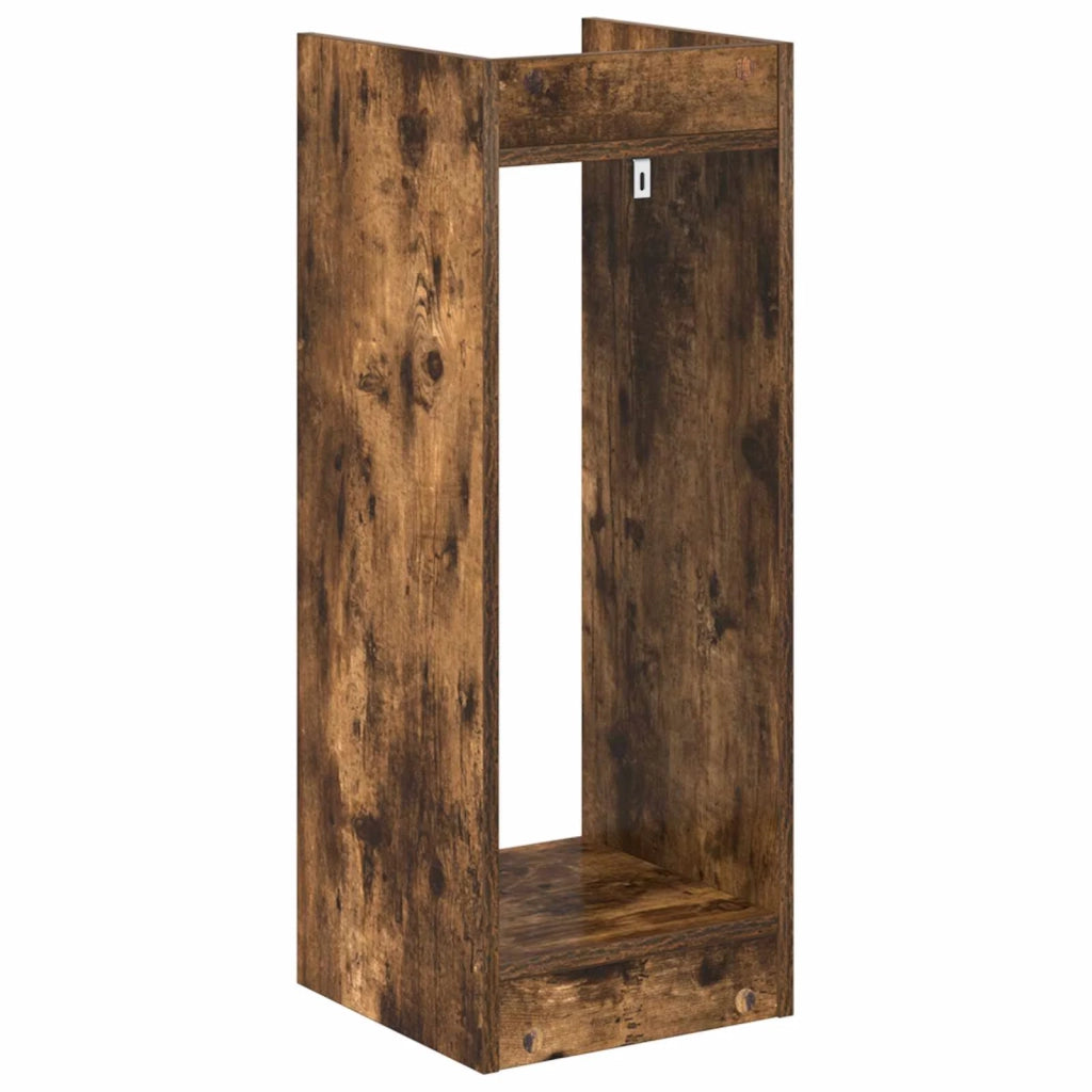 Supporto per piante Quercia Affumicata 30 x 30 x 80 cm 899586