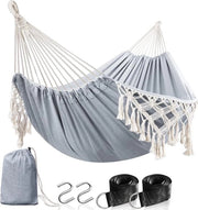 Ombrello a Tasselli con Strisce per Albero - Ombrello Portatile in Cotone con Borsa da Portare per Utilizzo all'Aperto