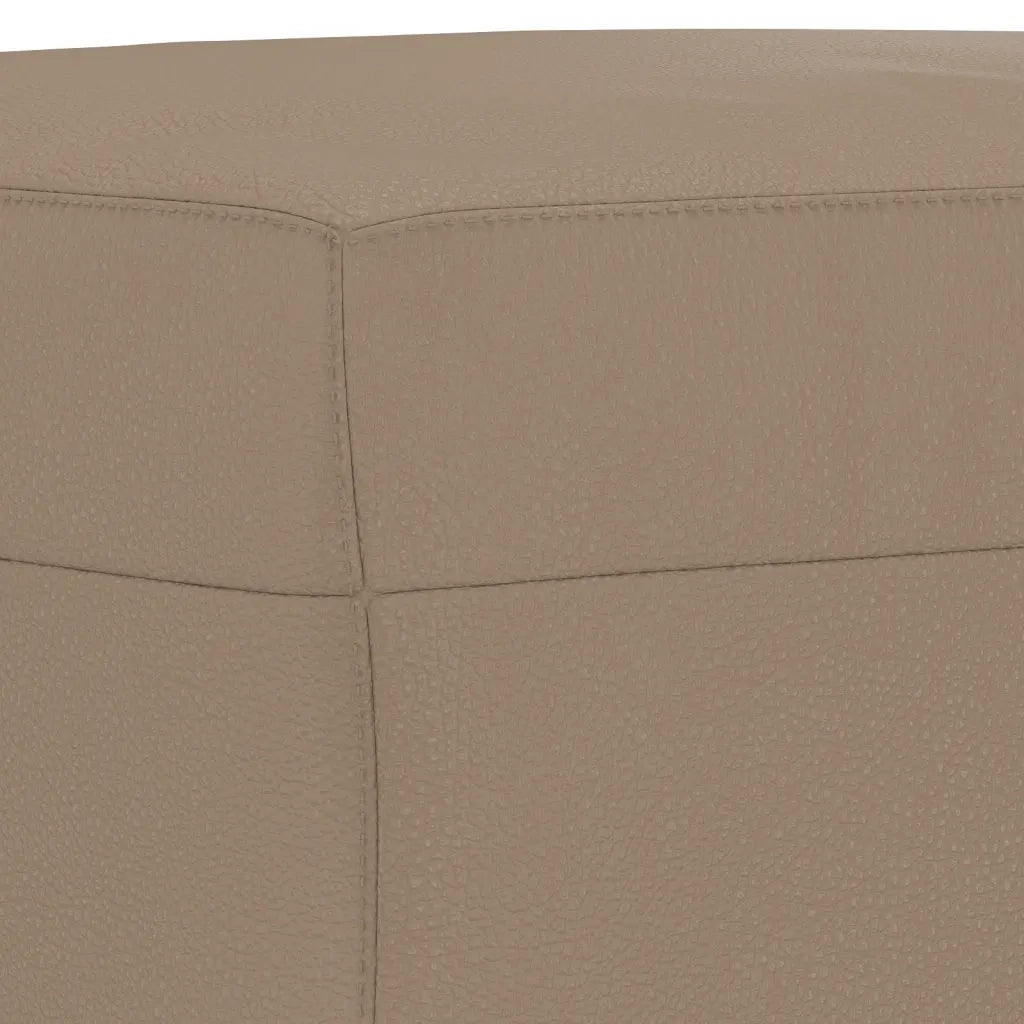 Set di Divani 3 pz con Cuscini cappuccino in Similpelle 3202159