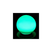 Trade Shop - Lampadina Led Wisdom Miniglobo E27 Da 1w In Colori Freddo Caldo Verde Blu Rosso - -verde      -