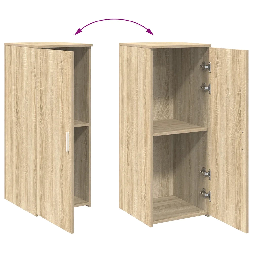 Mobile Portaoggetti Rovere Sonoma 40x45x103,5 cm in Truciolato 859035