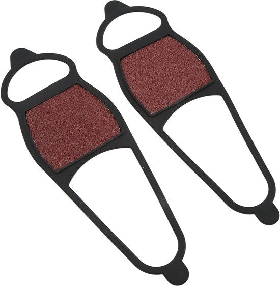 Stivali per Neve con Suola Antiscivolo - Punti di Contatto Elevati - Zoccoli Antislittamento - Gomma Resistente all'Acqua - Eccellente Trazione - Stabilità Migliorata - Camminare con Sicurezza