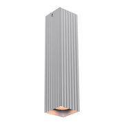 Spot soffitto quadrato 24cm alluminio GU10 Italux TECNO