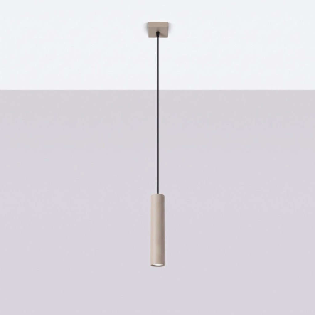 Lampada a sospensione LAGOS 1 taupe