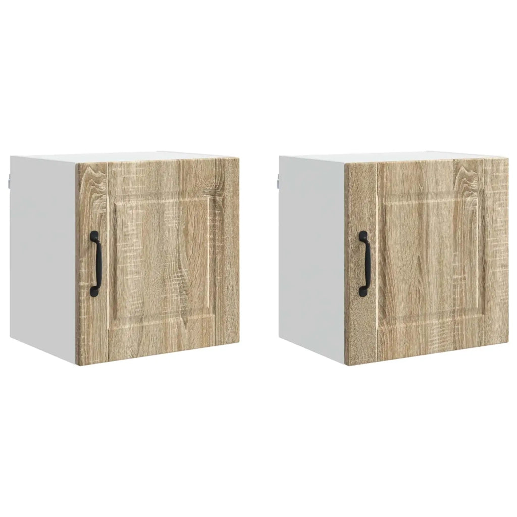 Armadietto a muro PORTO 2 pcs Rovere Sonoma 40 x 31 x 40 cm