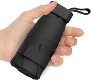Paraplu compattibile per viaggi - Miniaturizzabile - Impermeabile - Leggero - Ultraleggero - Protezione contro pioggia e radiazioni UV - Paraplu