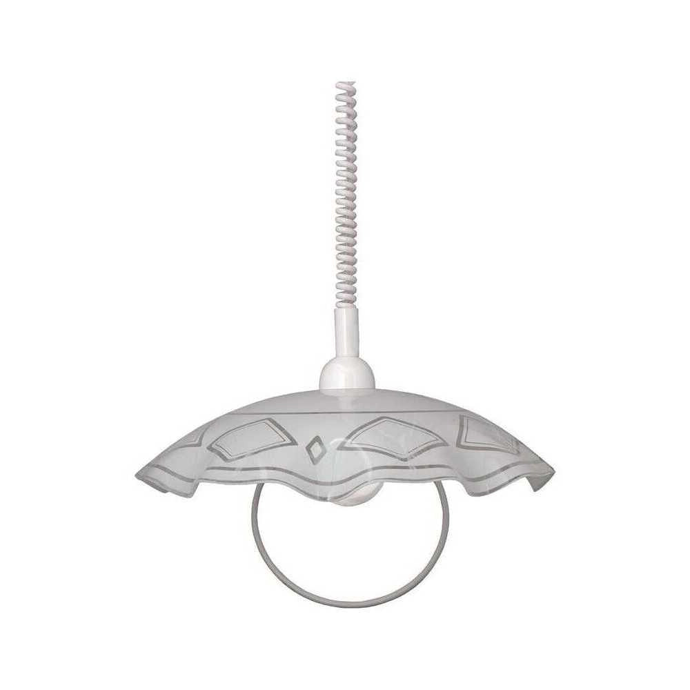 LAMPADARIO SALISCENDI BRIGIDA E27 BIANCA