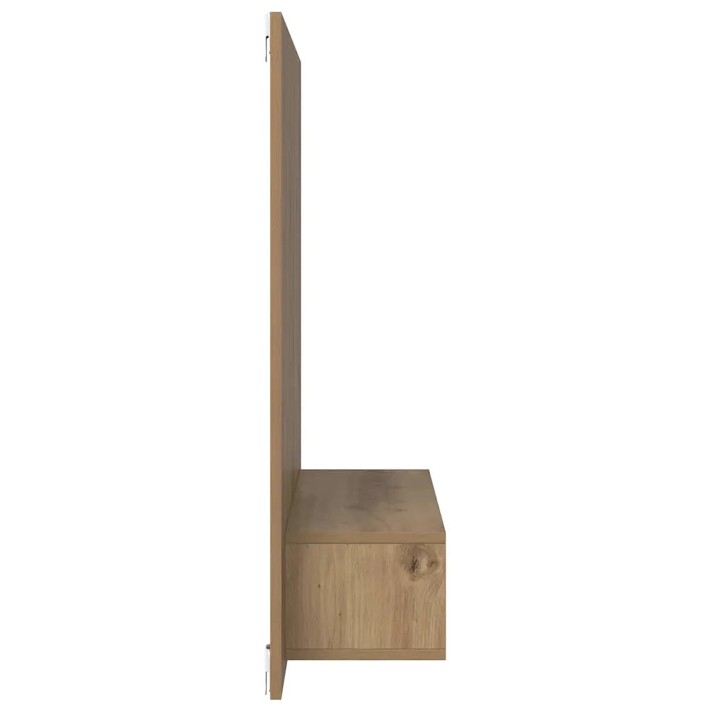 vidaXL Mobile TV da Parete rovere artigianale 120 x 23.5 x 90 cm