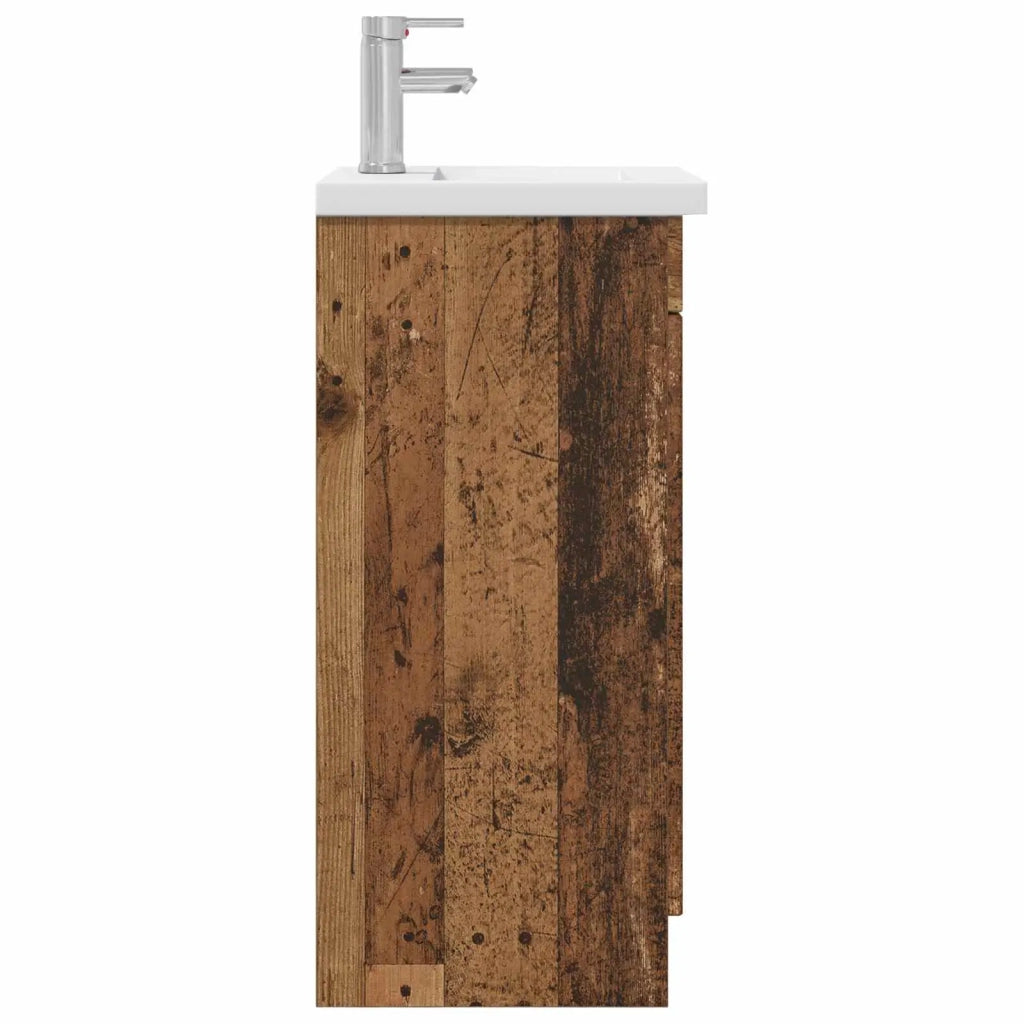 Mobile da bagno con lavabo Legno antico 42 x 40 x 84,5 cm 890092