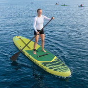 SUP Board con Seggiolino 2-in-1 POSEIDON 305 x 76 x 15 cm Verde 42039127