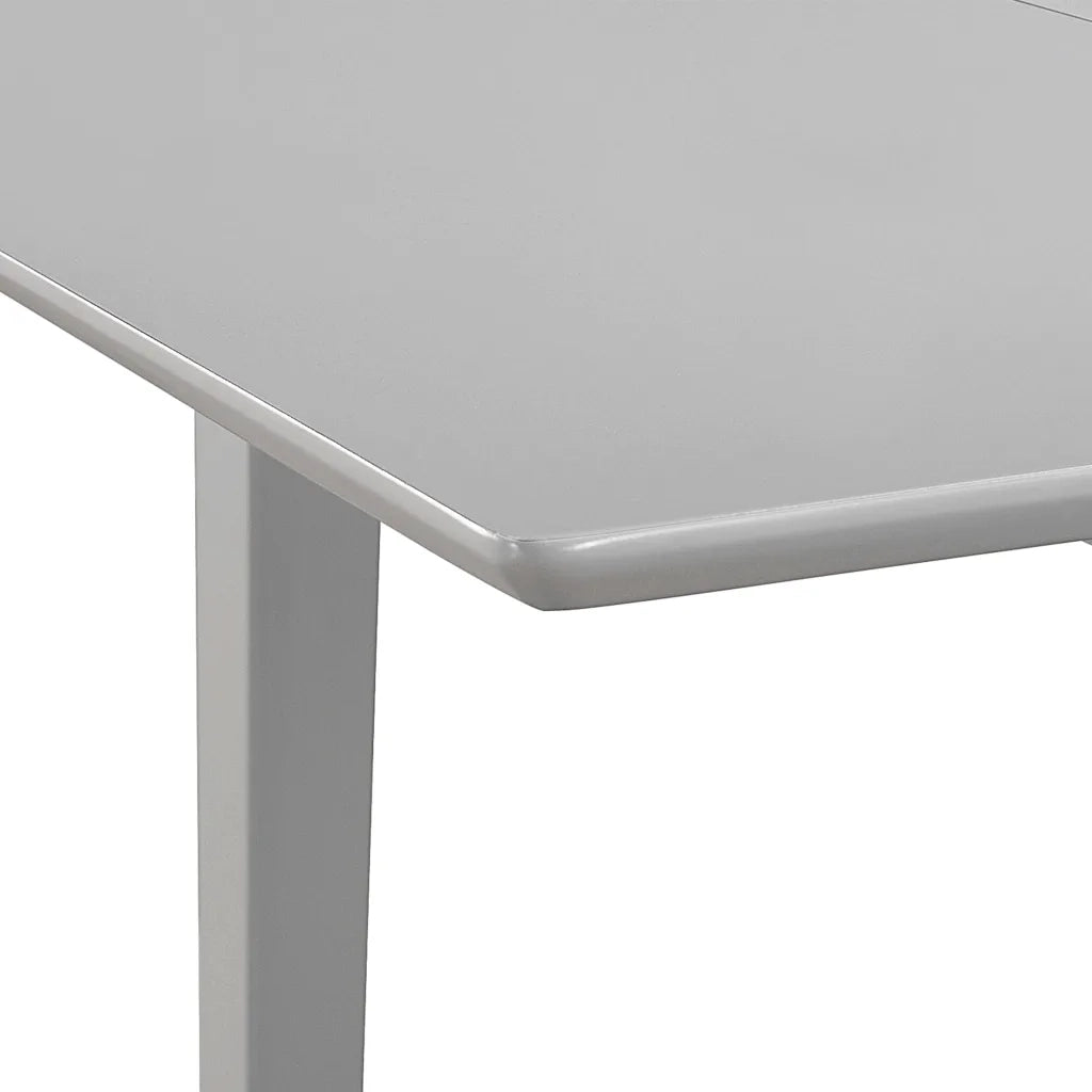 Set per Sala da Pranzo 5 pz in MDF Grigio 276398