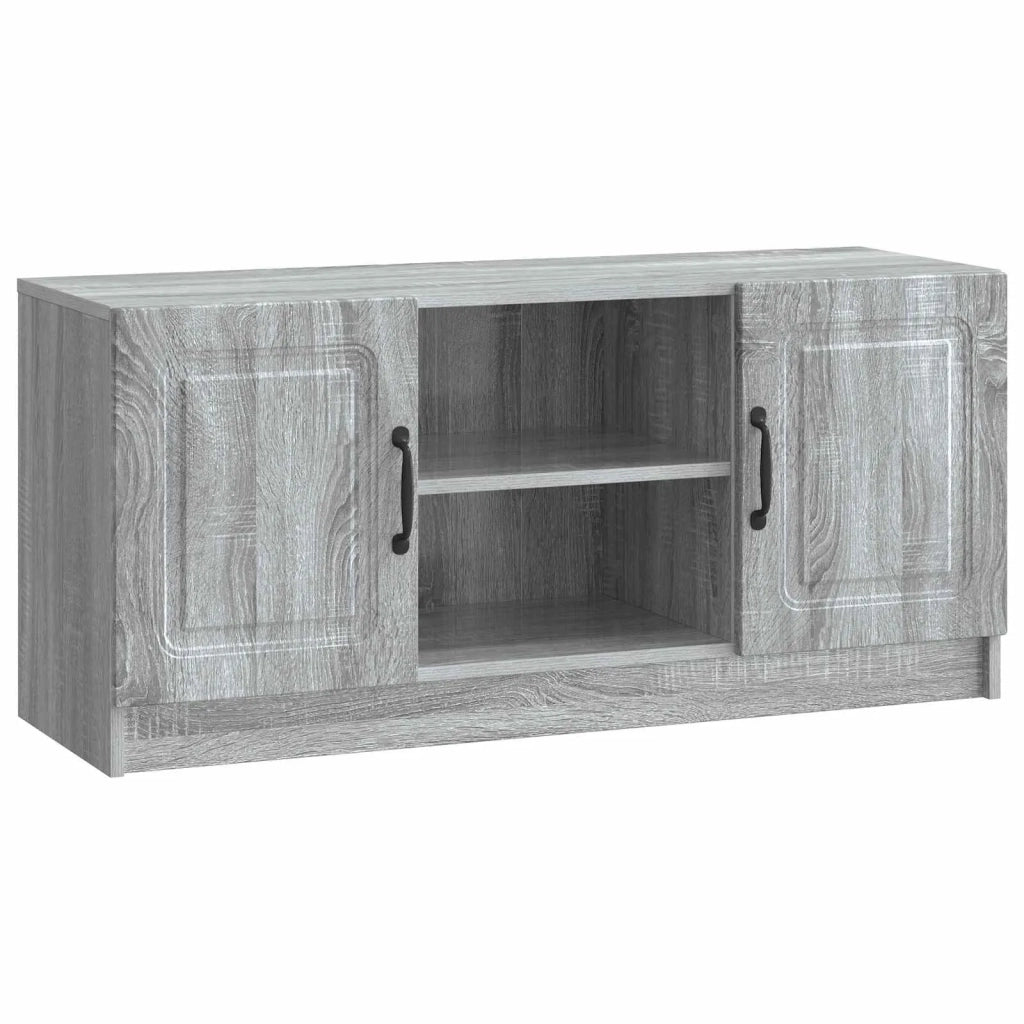 Mobile TV Grigio Sonoma 102 x 34,5 x 47 cm Legno ingegnerizzato