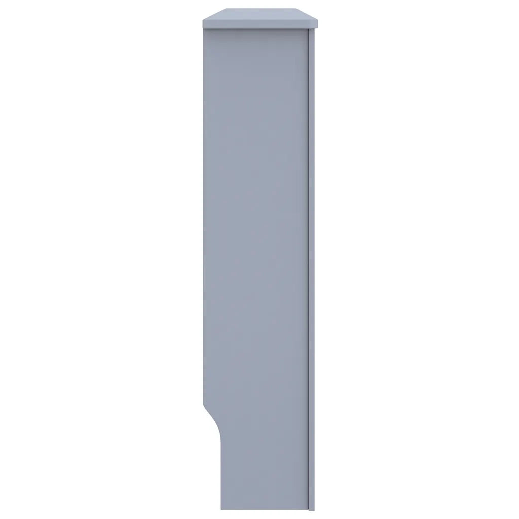 Copertura per Radiatore Antracite 152x19x81,5 cm in MDF 288185
