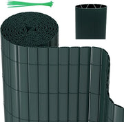 Schermo per balcone verde - 400 x 80 CM - Doccia per balcone, recinzione per balcone - Privacy extra