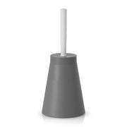 Portascopino wc conico in Plastica grigio da appoggio