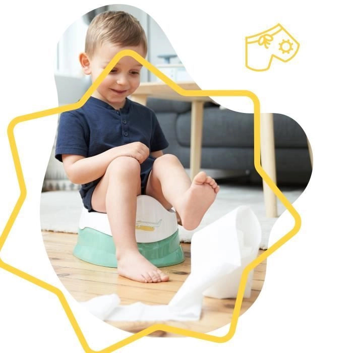 Badabulle Vaso didattico con ciotola removibile, Antiscivolo, Seduta ergonomica