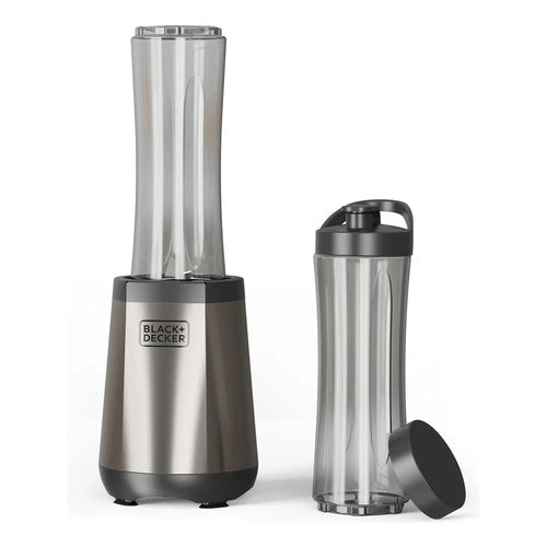 Frullatore a bicchiere black & decker bxjb1204e inox e black - 8432406120174