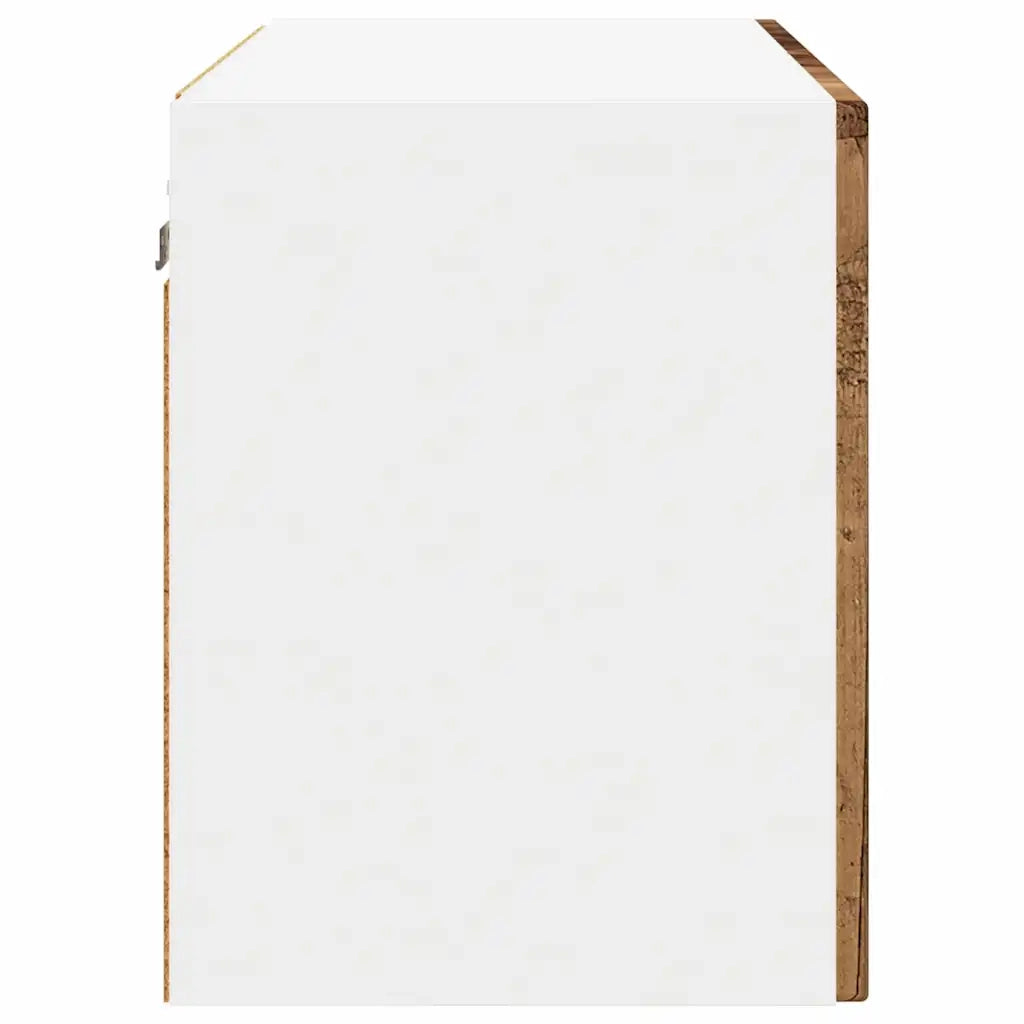 Mobile da cucina con porta 2 pz-Set di 2 Armadio da cucina Legno vecchio 60 x 31 x 40 cm 902364