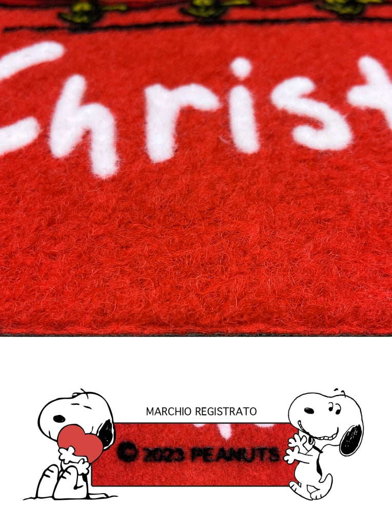 Zerbino Ingresso Natalizio Rettangolare 40 x 60 Cm Tappeto Ingresso Asciugapassi Tappetino Antiscivolo Interno Estero Idea Regalo Natale  - Dis1 Natale