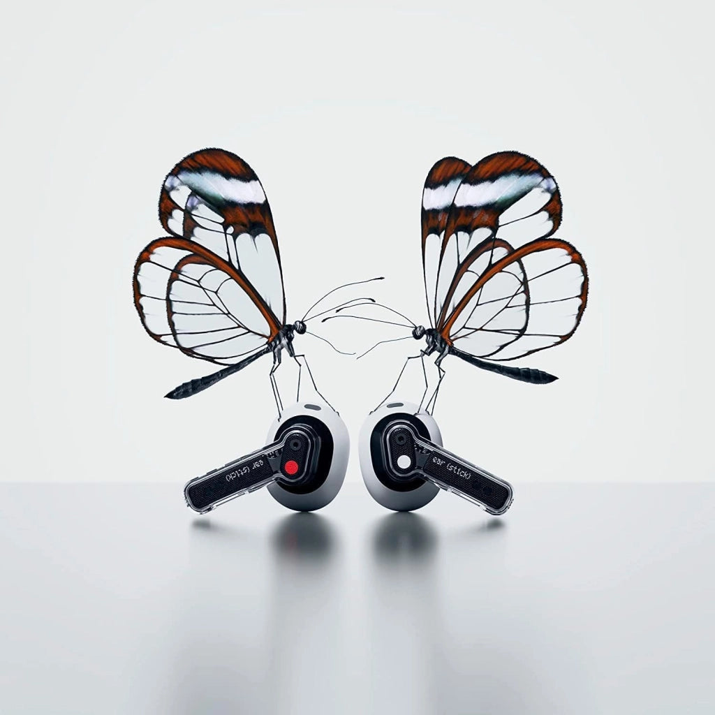 Nothing Ear (Stick) - Auricolari senza fili, design ergonomico e confortevole, driver dinamico personalizzato, tecnologia Clear Voice, controlli per gesti, 4.4 g, Bianco