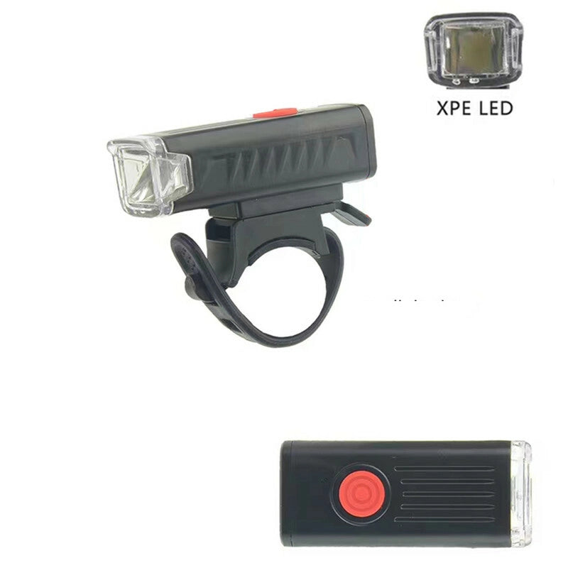 LUCE ANTERIORE LED RICARICABILE BICI TORCIA USB MONOPATTINO BICICLETTA TE-B0436