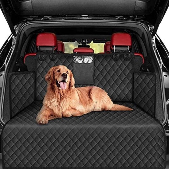 Copertura bagagliaio per cani - tappetino acqua resistente per bagagliaio per cani / copertura universale per cani per auto / antiscivolo resistente all'usura
