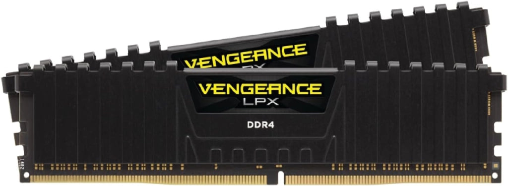 VENGEANCE LPX DDR4 RAM 32GB (2x16GB) 3200MHz CL16 Intel XMP 2.0 Memoria per computer - Nero (CMK32GX4M2E3200C16)