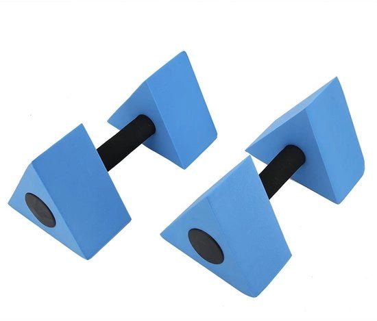 Halter a forma di triangolo Premium Qualità - Peso idrostatico EVA - Attrezzatura fitness - Nuoto - Bambini - Leggero e Duraturo - Halter idrostatico