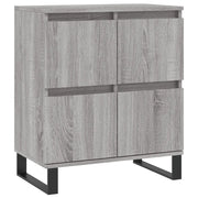 Credenza | Madia | Buffet da pranzo | Armadio da pranzo Grigio Sonoma 60x35x70 cm in Legno Multistrato