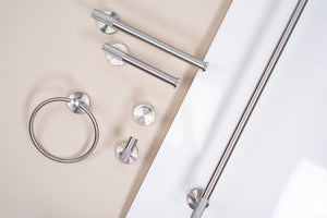 Portasciugamano Da Bagno 6606a Modern Brush Nickel