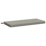 Cuscino per panchina SOEST 100% Poliestere Grigio 948654