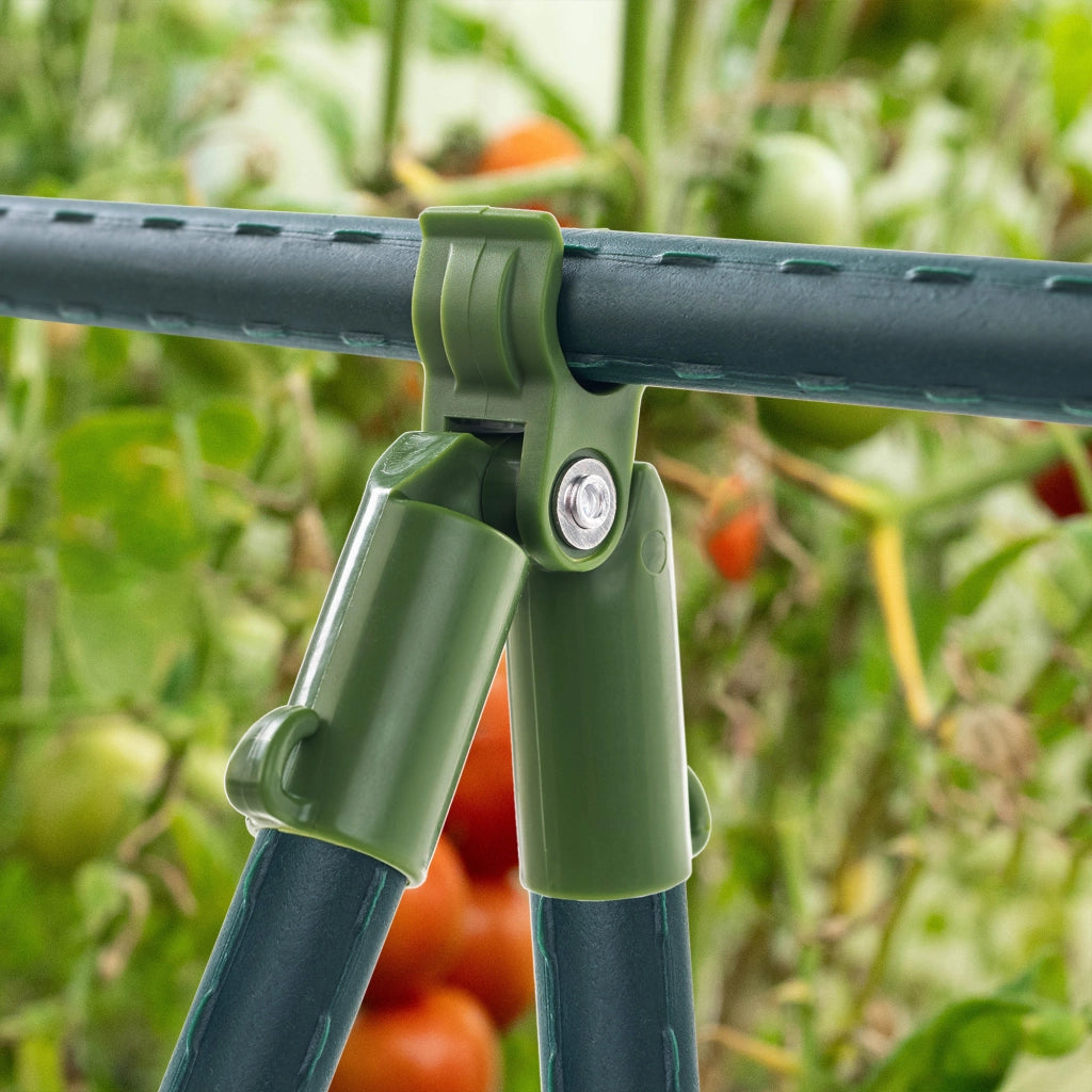 Connettore angolare regolabile a 4 pezzi per palo da pomodoro KADAX da 11 mm