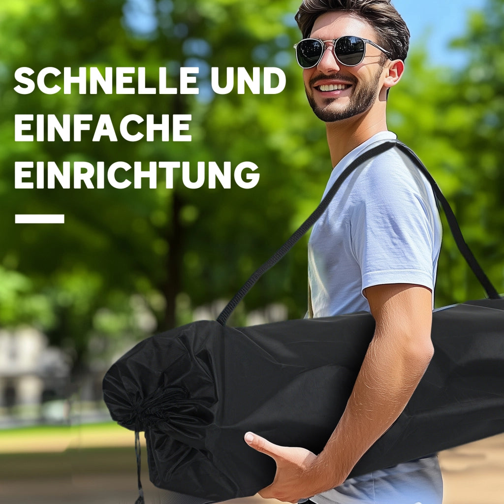 Sedia pieghevole 2 posti con porta bevande e borsa ¨C zephmum ¨C Verde