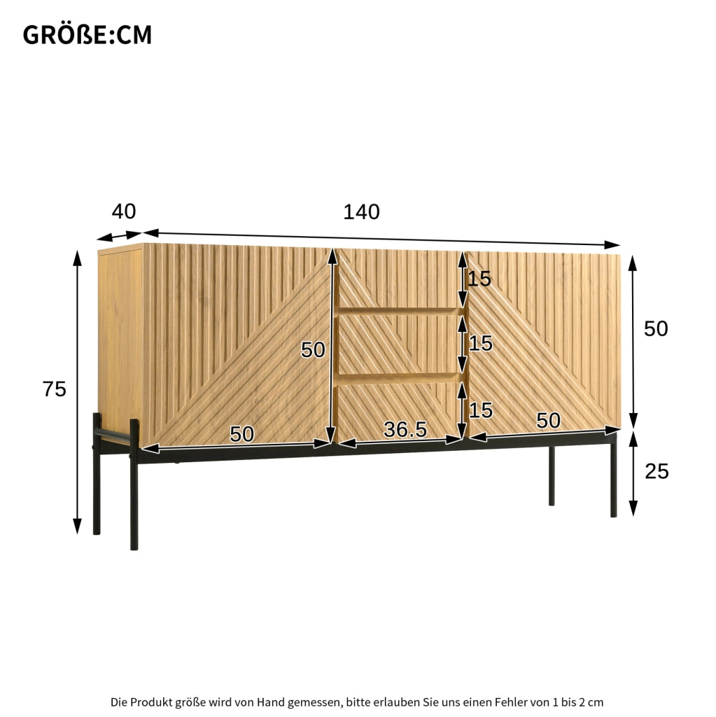 Credenza moderna con ante e cassetti
