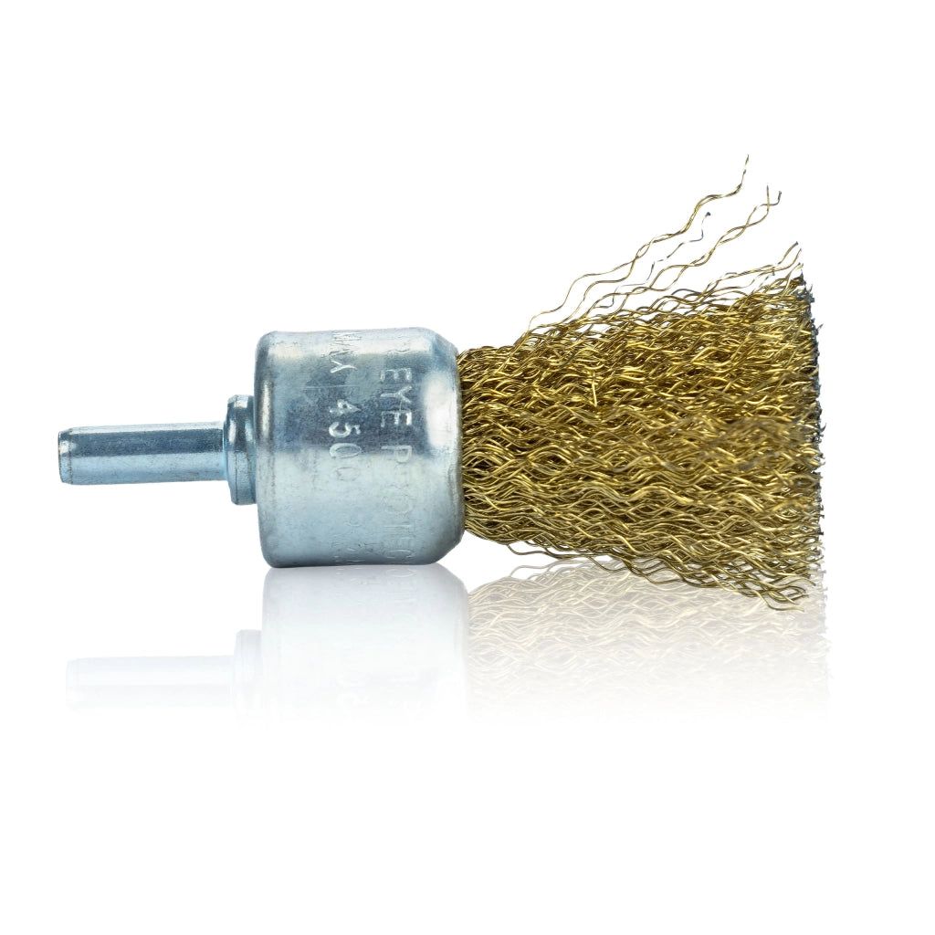 Set di 5 Spazzole Metalliche per Trapano – Alta Qualità, Filo di Ottone | Compatibile con Trapani 1/4"