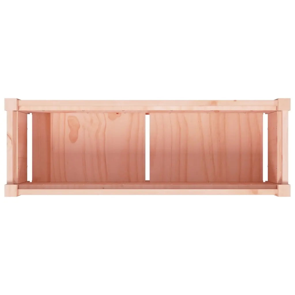 Fioriera da Giardino-Vaso da Esterno 90x31x31 cm in Legno Massello di Douglas