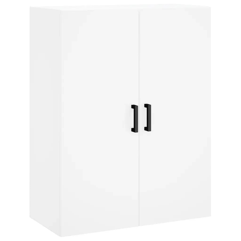 vidaXL Credenza Bianca 69,5x34x180 cm in Legno Multistrato
