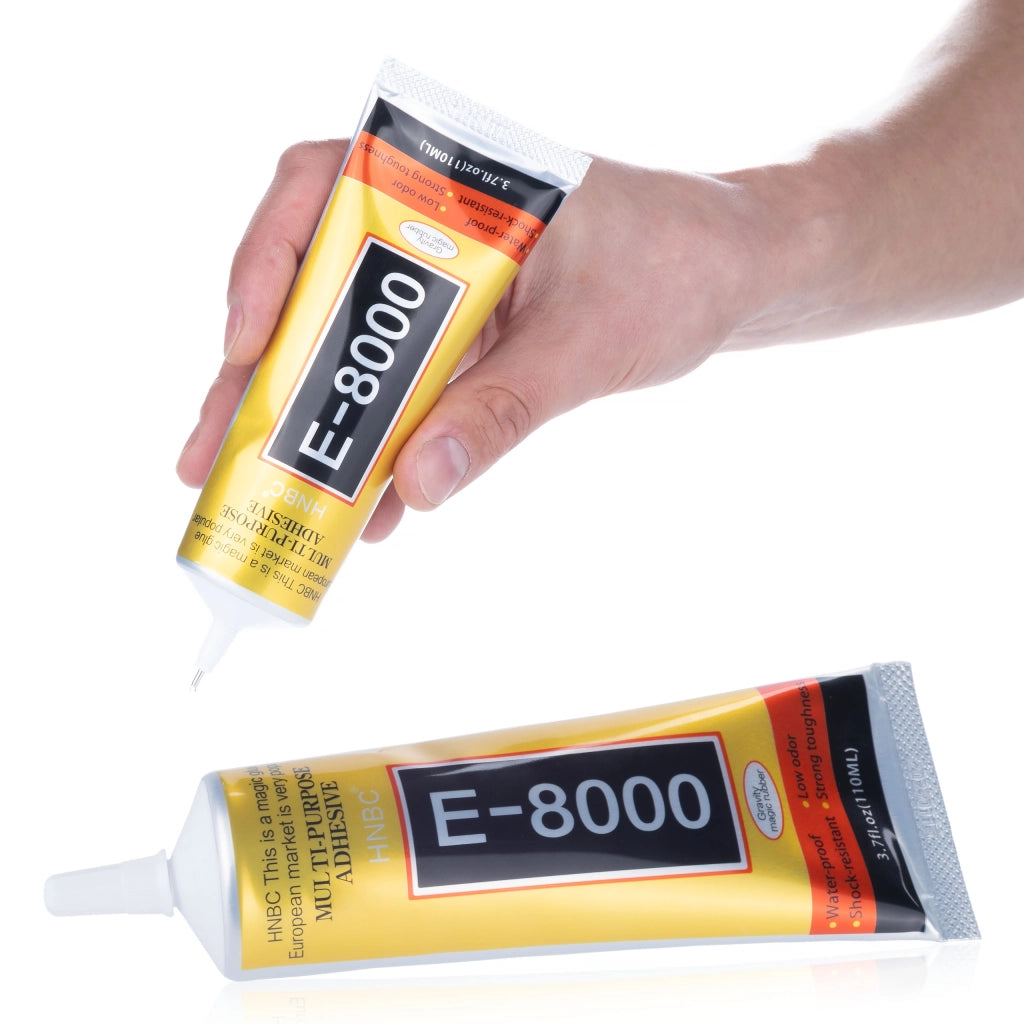 Colla Universale E-8000 110ml – Precisione e Versatilità | Asciugatura Rapida 3-6 Min
