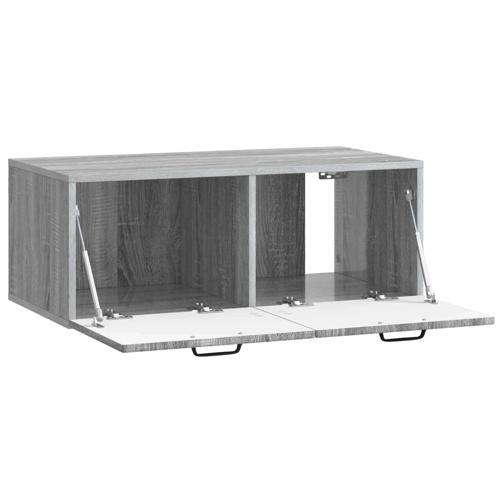 Mobile Porta TV da Muro Grigio Sonoma 78,5 x 41 x 30 cm 899371