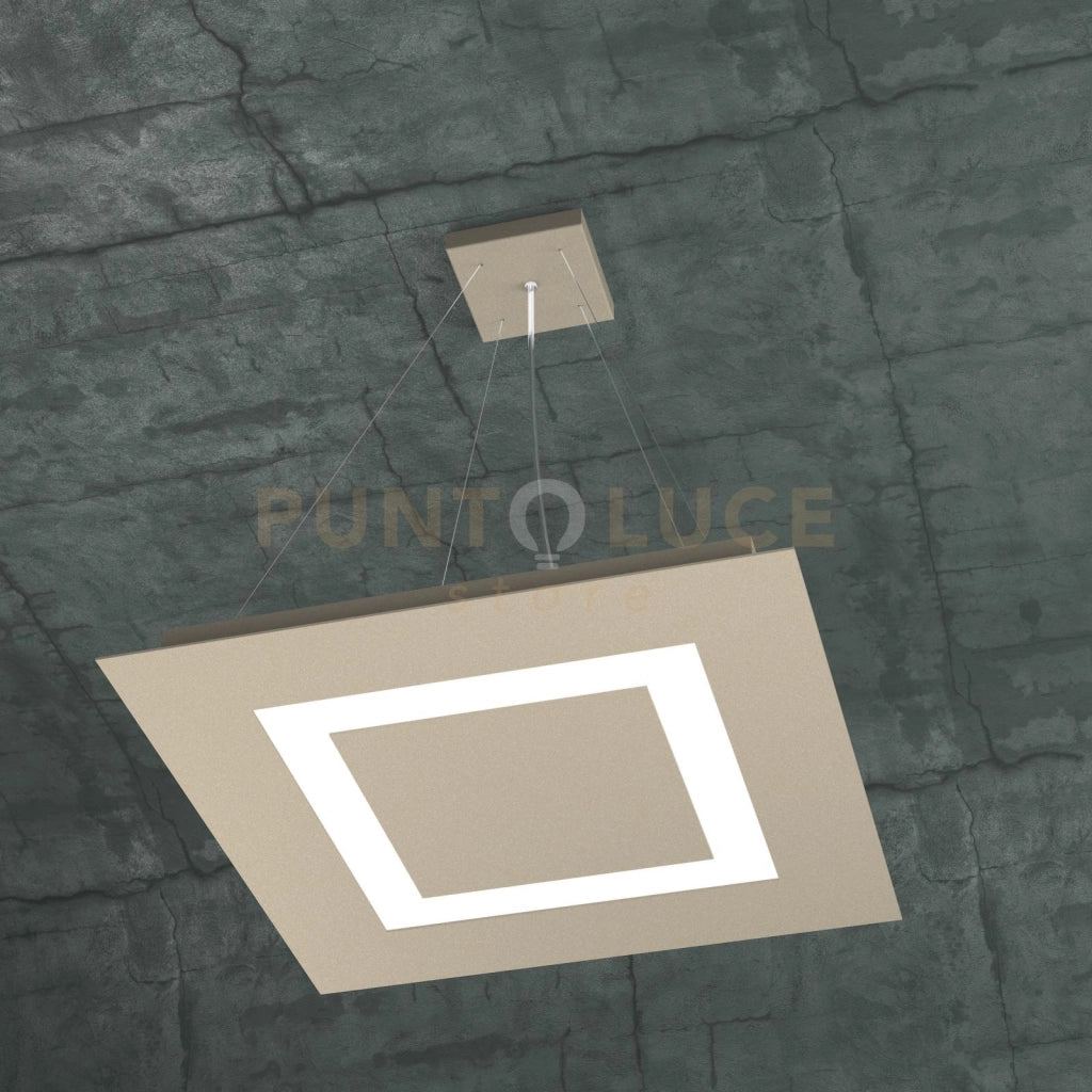 CARPET SOSPENSIONE 50X50 4 LUCI SABBIA 1137-S50+1-SA