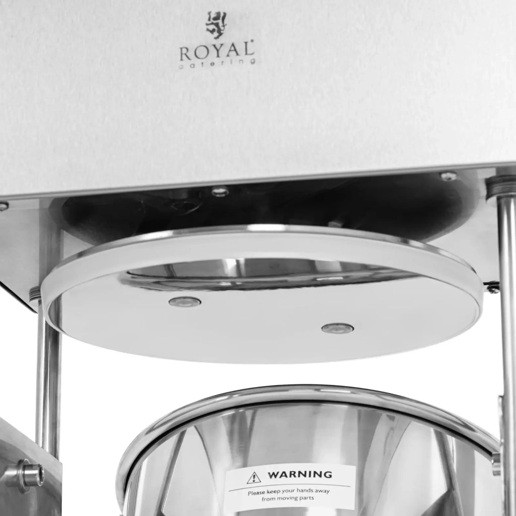 Insaccatrice elettrica da 25 litri con 4 tubi di riempimento in acciaio inox 14_0009756
