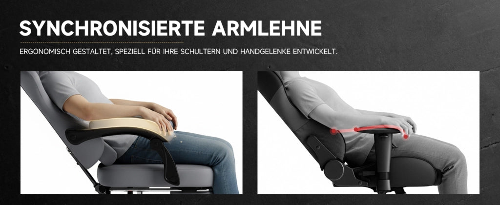 SEDIA Gaming ergonomica in pelle grigia con poggiapiedi