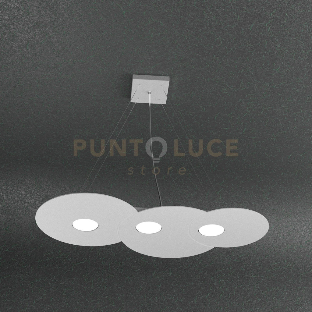CLOUD SOSPENSIONE 3 LUCI GRIGIO 1128-S3 R-GR