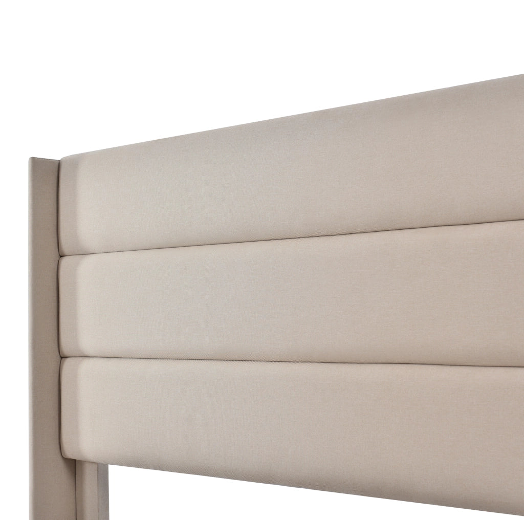 Letto imbottito con contenitore e sollevamento idraulico 160x200 cm