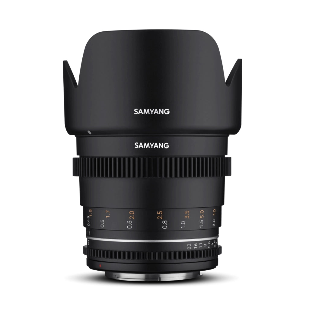 Obiettivo fotografico per video MF 50mm T1,5 VDSLR MK2 – luminoso T1,5 per MFT Mount, Follow Focus, full-frame e APS-C, risoluzione 8K