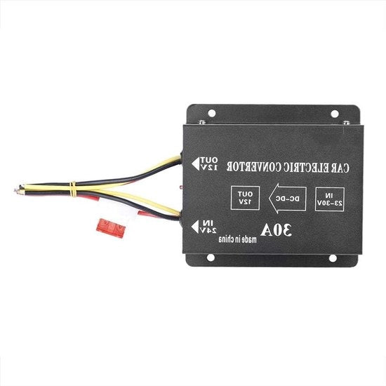 Converteur di tensione auto e camion - 24V a 12V/30A/360W - Riduttore di tensione con trasformatore